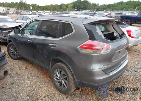 2015 Nissan Rogue Sl from USA, damaged, VIN 5N1AT2MV9FC920516